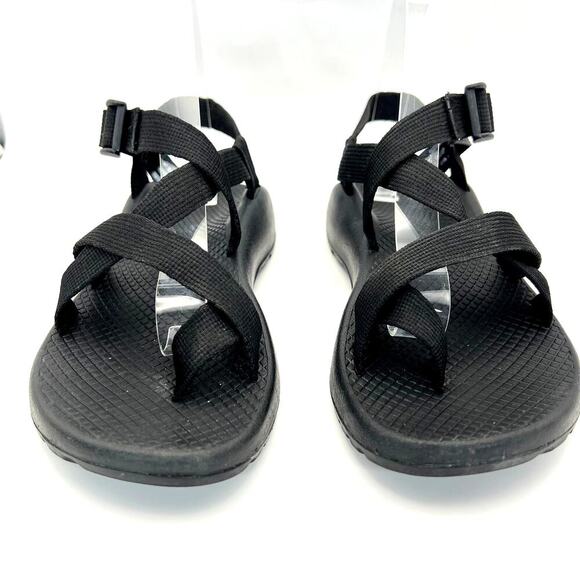 Chaco Z/2 Classic Sandal Women's 7 Black Toe Loop Ankle Strap Arch Support - Picture 2 of 9